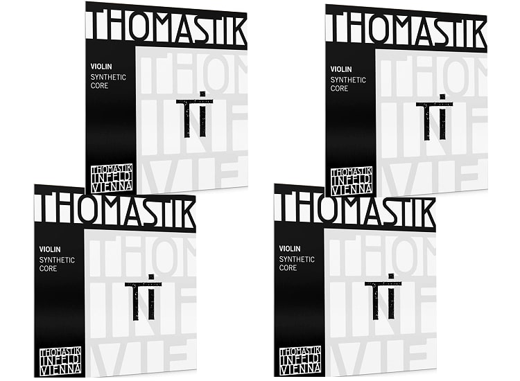 Thomastik TI Violinsaiten Satz mit D Silber