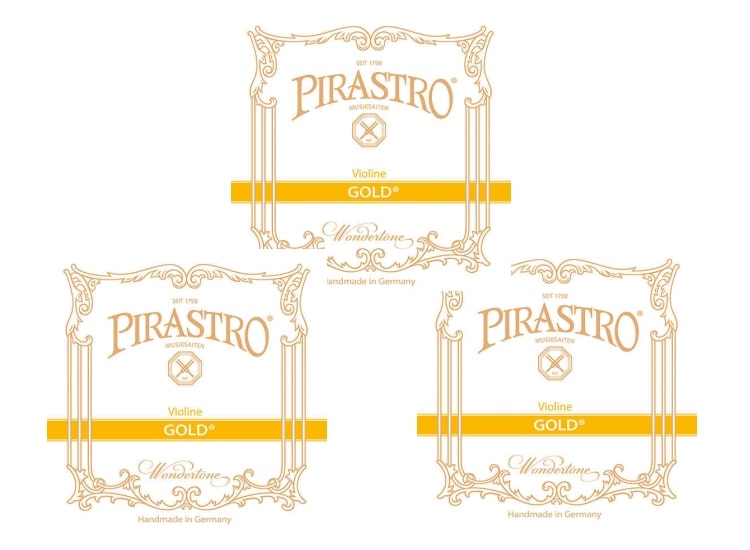 Pirastro Gold Violinsaiten Satz 4/4  A-D-G