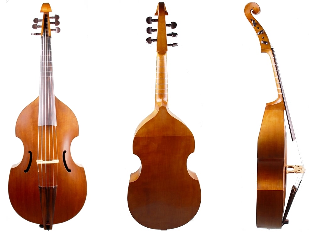 Set Viola da Gamba anno 1941 Peter Harlan Werkstätten