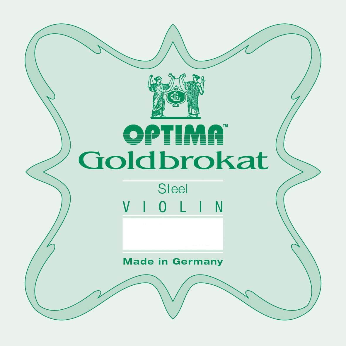 Goldbrokat Violinsaite E von Optima 0,27 stark