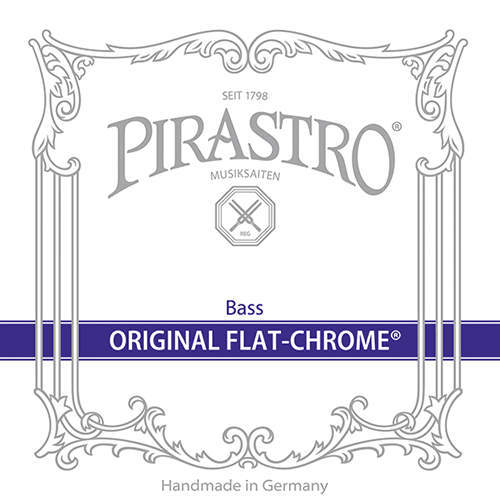 Original Flat-Chrome Orchester D Basssaite