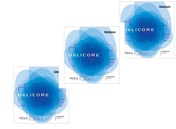 Helicore Viola C-G-D Saite Medium Scale D'Addario