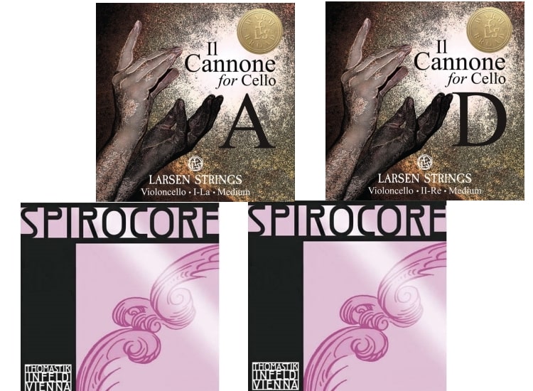 Il Cannone Cello A-D warm&broad G-C Spirocore