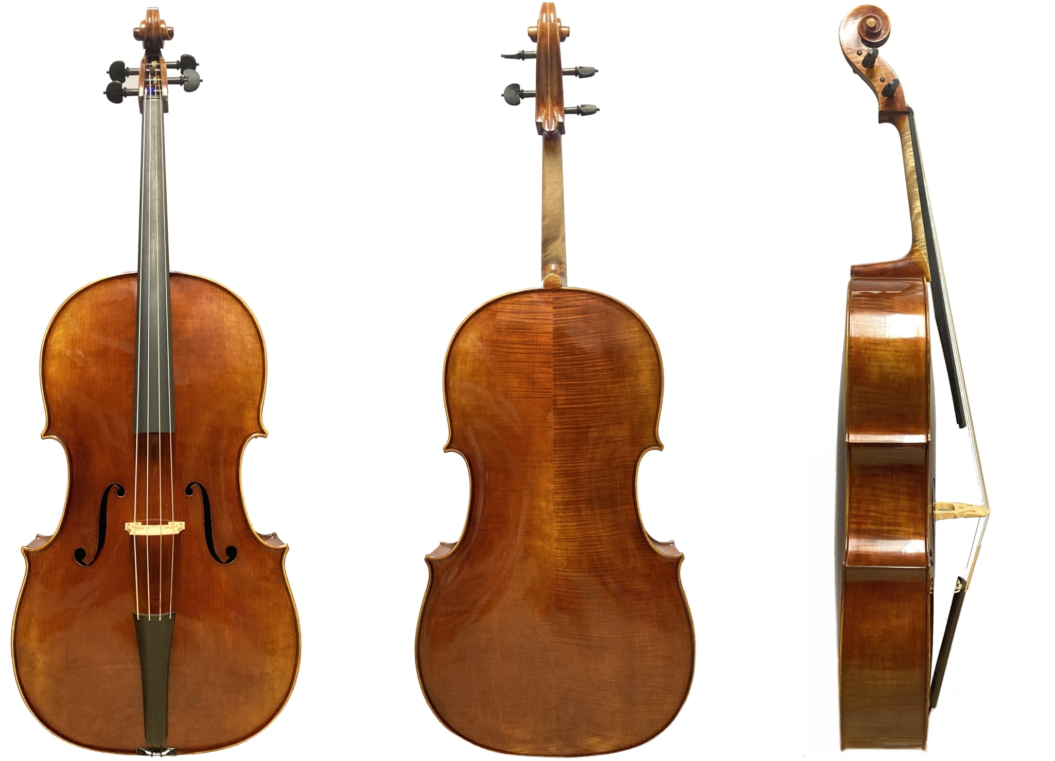 Barockcello von Walter Mahr Breites Modell