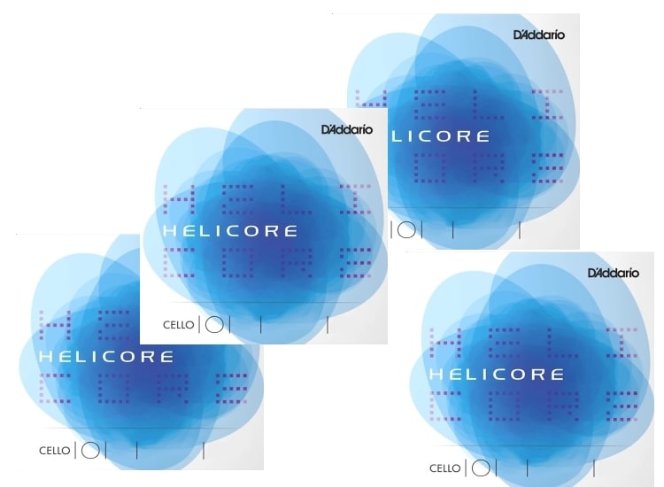 Helicore Cellosaiten Satz 4/4 von D'Addario