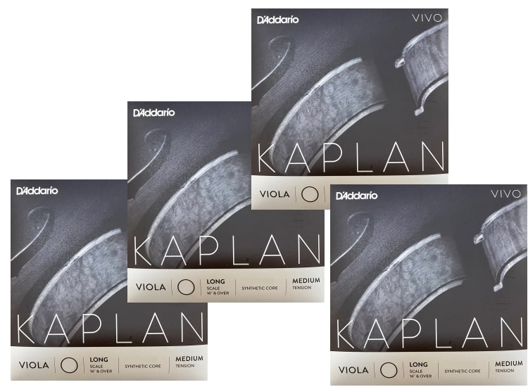 Kaplan Vivo Bratschensaiten Long Scale Satz