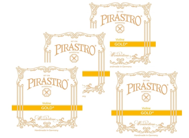 Pirastro Gold Violinsaiten Satz 4/4  E-Kugel