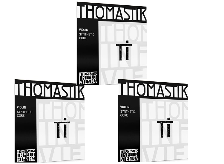 Thomastik TI Violinsaiten G-D-A mit D-Silber