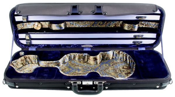 Violinetui Liuteria Venezia GEWA 4/4 Schwarz/Blau