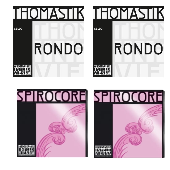 Kombisatz Thomastik RONDO/Spirocore Cellosaiten